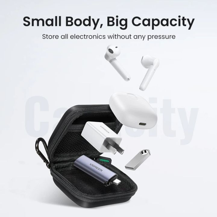 UGREEN%20Earphone%20Case%20Hard%20Headphone%20Bag%20For%20Airpods%20Earpods%20Sennheiser%20Ear%20Pads%20Wireless%20Bluetooth%20Earphone%20Accessories%20KEEMEEUYZO%20-%20Image%204