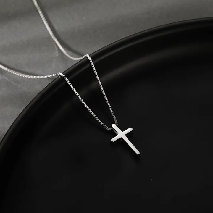 Female%20Popular%20Cross%20Pendants%20Necklaces%20/%20Elegant%20Clavicle%20Necklace%20/%20Simple%20Silver%20Color%20Chain%20Choker%20/%20INS%20Fashion%20Jewelry%20Accessories%20-%20Image%207
