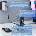 ACASIS 15-in-1 USB C Desktop Docking Station for USB-C Laptop, 4K HDMI Display, DP 4K/60 HZ, 2*USB3.1 10GBPS, SD/TF, Audio, RJ45 for Mac&Windows, DS-7A15. 