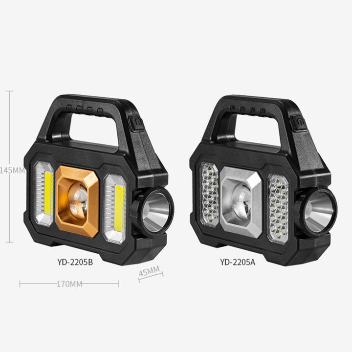 LED%20Portable%20Searchlight%20Non-Slip%20Waterproof%20Solar%20Handheld%20Flashlight%20Multifunctional%20With%20Side%20for%20Mountaineering%20Hiking%20-%20Image%203