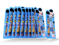 All-In-One Princess Mickey Mouse Cars Pencil Set (Two Pencils, Eraser, Sharpener). 