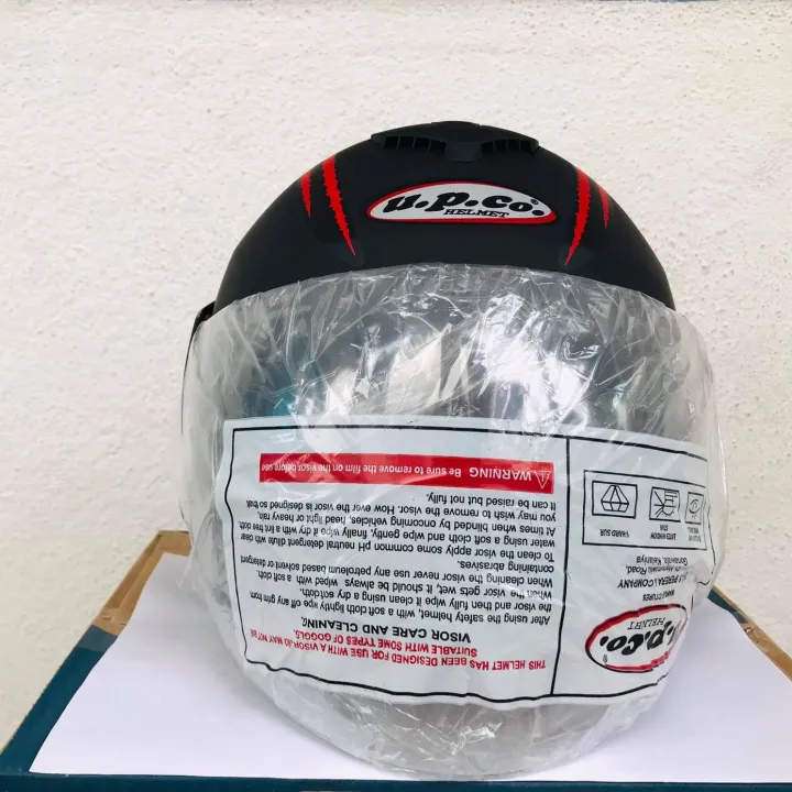 U.P.Co%20Levo%20Motor%20Black%20Red%20Matt%20Bike%20Helmet%20SLS%20Certified%20-%20Image%205