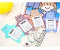 【Serendipity party】Cartoon bear mini calculator Korean fashion portable small calculator portable computer. 