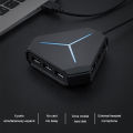 【The Timber Loft】USB Hub USB 3.0 Hub USB 2.0 Splitter TF SD Card Reader with microphone interface High Speed 6 Ports Hub For Notebook PC Computer. 