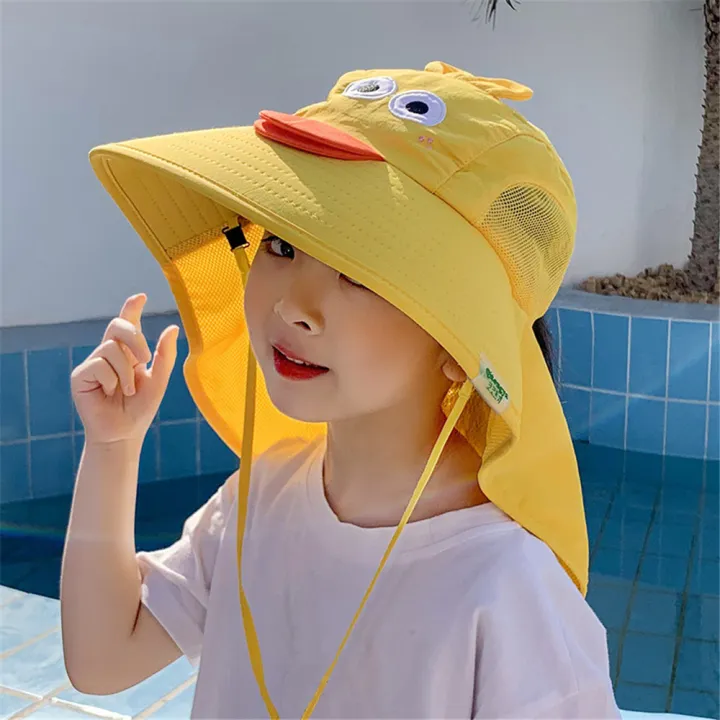 Brim%20UV%20Protection%20Boys%20Girls%20Cap%20Children%20Outdoor%20Beach%20Sun%20Hats%20Cartoon%20Fisherman%20Caps%20Summer%20Baby%20Bucket%20Hat%20Wide%20-%20Image%202