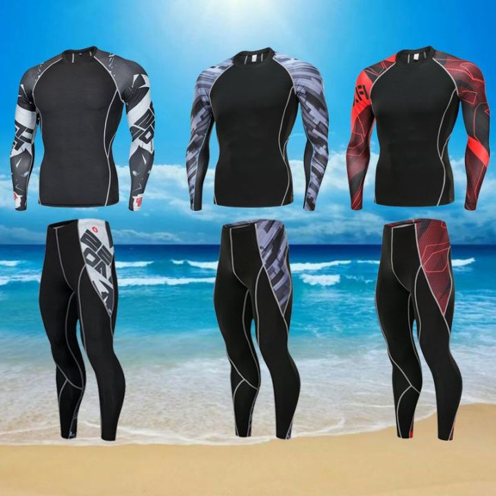 Swimsuit%20Men's%20Suit%20Sun%20Protection%20Long%20Sleeve%20Trousers%20Speed%20Dry%20Clothes%20Men%20Swimming%20Suit%20Shorts%20Anti-Embarrassment%20Swimsuit%20Men%20-%20Image%205