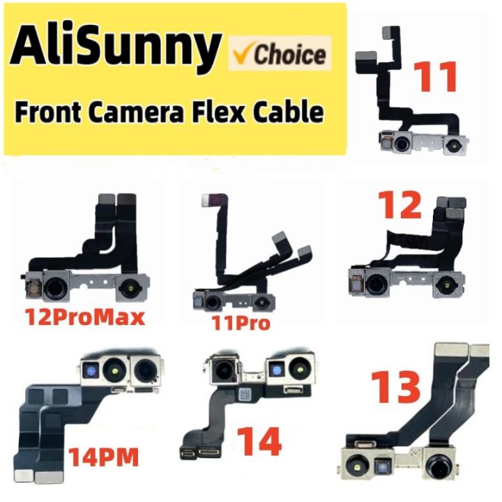 NEW 【Too much love!】Top Front Camera Flex Cable for iPhone 13 12 11 Pro ...