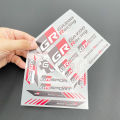 【Miga Plaza】GR Sport /GR GAZOO Racing Styling Car Windshield Decal Car Body Decorative Sticker For Toyota 86 YARiS RZ RC RS Camry Supra RAV4. 