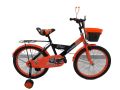 Kids' Bicycle BMX 16' with basket Support wheels luggage, superior Hiker bikes with Mirror. 