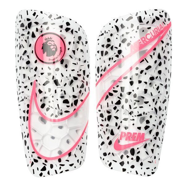 Nike Shin Pads Mercurial Lite Premier League - White/Yellow