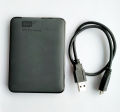 1TB Western Digital USB 3.0 External Hard Drive WD Portable. 