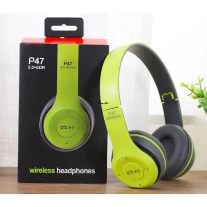 P47%20Wireless%20Bluetooth%20Headphone%20HiFi%20Stereo%20Noise%20Cancelling%20Sports%20Headset%20With%20Mic%20-%20Image%205