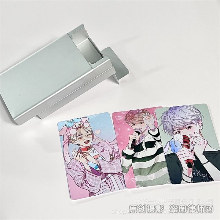 Japanese%20Small%20Card%20Sticker%20Storage%20Tin%20Box%20Flip%20Desktop%20Solid%20Color%20Cuckoo%20Classification%20Set%20Sliding%20Cover%20Cigar%20-%20Image%205