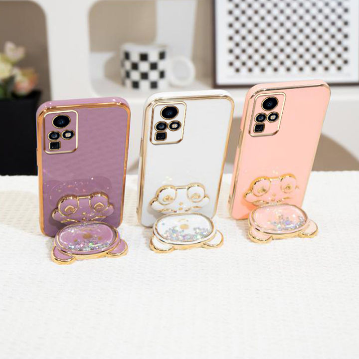 AnDyH%20Phone%20Case%20for%20Infinix%20Zero%20X%20Neo%20Zero%20X%20Pro%20X6810%20X6811%20X6811B%20Cute%20Quicksand%20Liquid%20Bear%20Bracket%20Anti%20Drop%20Camera%20Protection%20-%20Image%208