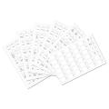 216 Spice Jar Labels Preprinted Waterproof Letter Kitchen Jars Stickers For Cans Self-Adhesive Labels Spice Storage Jar Label Kitchen Labels. 