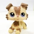 LPS CAT rare original Littlest pet shop cute toys dog dachshund cocker spaniel puppy collie 58 Great Dane old animal collection. 