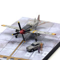 Static Airport Runway Platform Deck Model Military Sand Table Aircraft Scene Landscape Layout Diorama Kits 1Pcs. 