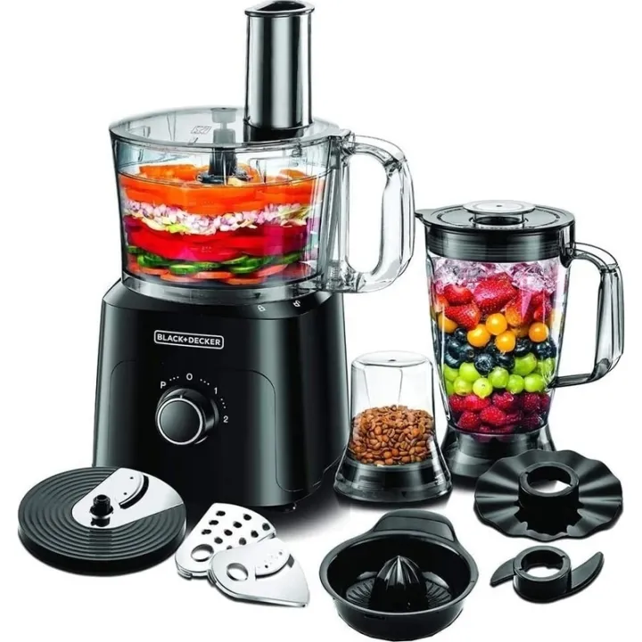 Black & Decker 750W 5 in 1 34 Function Food Processor - FX775-B5