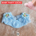 Baby Girl Party Socks - 1 to 2 Years. 
