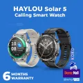 HAYLOU Solar 5 Voice Calling Smartwatch 1.58'' AMOLED Display 60Hz Smart Watch 24H Health Monitoring Sports Smartwatch for Men. 