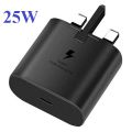 Samsung Charger 45W 25W PD Adapter With Type C Charge Cable - Super Fast Charging UK Main Plug USB-C PM. 