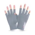 Anti-UV Men Women Fishing Gloves Sunscreen Antiskid Spring Summer Ice Cool Breat. 