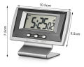 NAKO Quartz Clock Alarm Stopwatch Digital Table Clock. 