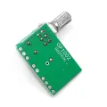 PAM8403 2x3W Audio Mini Digital Stereo Power Amplifier Board 5V Power Audio Class D Amplifier Module With Volume Control 1Pcs. 