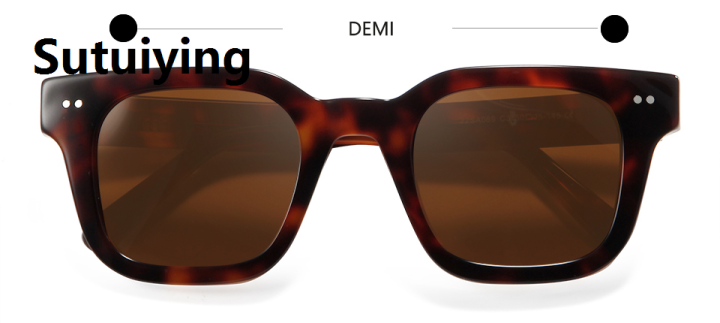 Sutuiying%20RAY%20BAN%20Chim%20004%20Designer%20Black%20Acetate%20Large%20Sunglasses%20For%20Men%20Women'S%20Polarized%20Square%20Frame%20Eyewear%20Flat%20UV400%20Protection%20Shades%20-%20Image%207