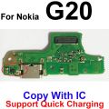 USB Charging Board For Nokia C30 C10 C20 C3 C2 C1 G10 G11 G21 G20 G50 X10 X20 Usb Port Charger Board Microphone Flex Cable Parts. 