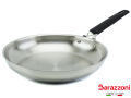 Frying Pan  24 cm Stainless Steel pan with Handle, Induction Cooker Supported. 