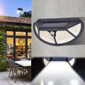 Solar Lights Outdoor 102 LED Solar Outdoor Lights Floodlight Lights 180° Wide Angle, Modern High Efficient Sensitive Motion Solar Wall Lights IP65 Waterproof Security Lights for Front Door Patio. 