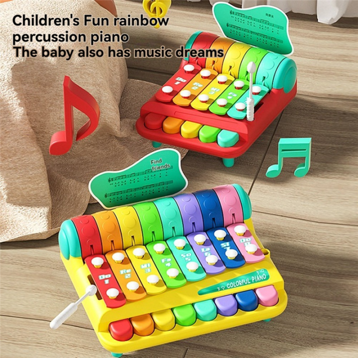 Children'S%20Xylophone%20Musical%20Instruments%20Toys%202-In-1Hand%20Tapping%20Piano%20Baby%20Eight%20Tones%20Hand%20Tapping%20Piano%20Puzzle%20Eight%20Tones%20Hand%20Tapping%20Piano%20-%20Image%203