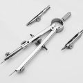 Drafting Compass with Lock Math Compass Drawing Metal Geometry Scribe Gauge Bow Divider Engineering Drawing Tool. 