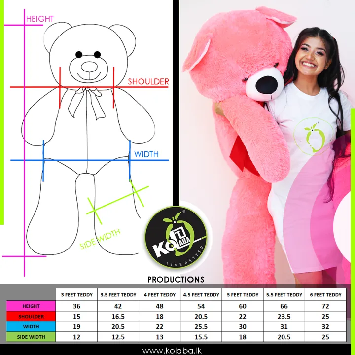 Kolaba%203%20feet%20(90CM)%20ORANGE%20colour%20big%20size%20teddy%20bear%20-%20Image%205