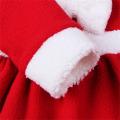 Christmas Santa Claus Costume Velvet 1 Set  Of Christmas Costume Christmas Outfit Cosplay Costume  Clothing Set Non Woven Fabric For Kids (10-12 Years) Christmas Party Decoration Dress. 