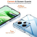 Lenuo Airbag Shockproof Cover For Xiaomi Redmi Note 12 4G Transparent Cover. 