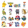 20/40pcs Pokemon Stickers Pikachu Stickers for Laptop Scrapbook Journal Kids Girls Boys Stickers. 