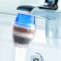 Home Kitchen Clean Faucet Tap Activated Carbon Water Purifier 5 Layer Faucet Filter Clean Water Home Improvement Water Filter. 