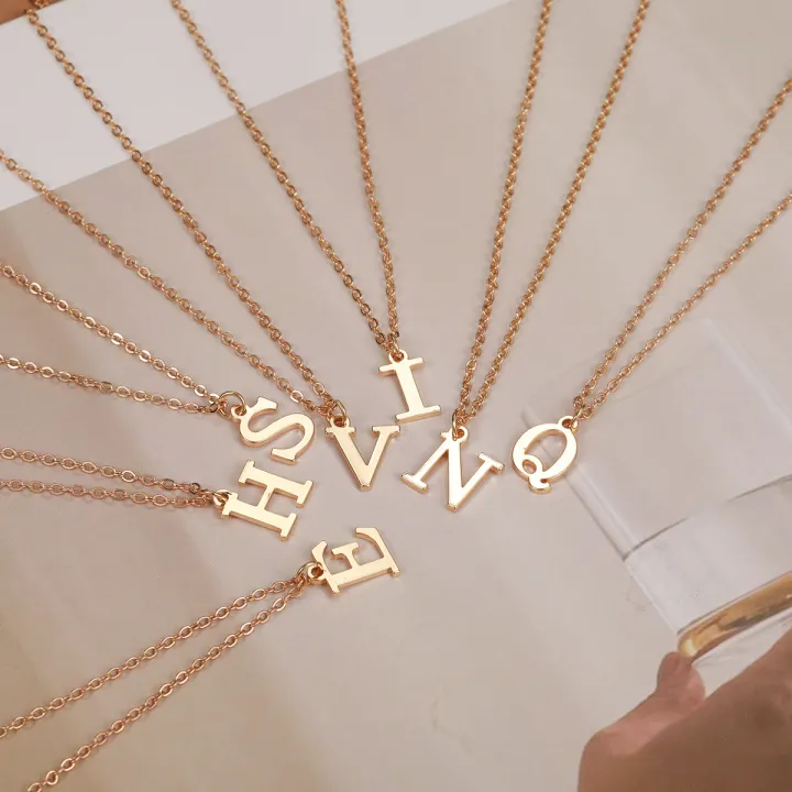 17KM%20Metal%20Vintage%20Gold%20Color%20A-Z%20Initial%20Letter%20Necklaces%20for%20Women%20Girls%20New%202023%20Trendy%20Simple%20Pendant%20Necklace%20Chain%20Jewelry%20-%20Image%203