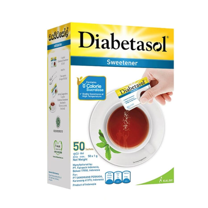 Diabetasol Sweetener, sachets 50s