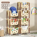 〓Highest Level〓COD〓 Stroller Storage Rack Children's Bookshelf Floor-standing Baby Supplies Household Mobile Snack Organizer Box Toy Storage Rack 〓COD〓. 