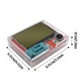 LCR-T10H Multi-function Transistor Tester Multimeter TFT Display Diode Triode MOS/PNP/NPN Capacitor Resistor Transistor Tester. 