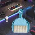 Mini Dustpan and Brush Set Table Cleaning Brush for Home Desk Keyboard. 