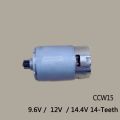 High-quality! Replacement CCW15 9.6V 12V 14.4V 14 Teeth RS-550VC DC Motor For Makita Electric hammer 6260D 6270D 6280D etc.. 