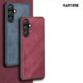 Vantime for Samsung Galaxy A05 A05s A24 4G Case Soft Pure Leather Slim Matte Back Cover. 