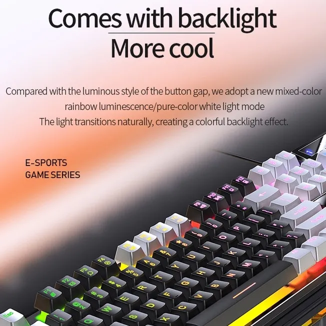 Pink%20Purple%20Gaming%20Keyboard%20and%20Mouse%20Set%20Mechanical%20Feel%20Girl%20Cute%20USB%20Wired%20keybord%20With%20white%20LED%20Light%20backlit%20key%20board%20membrane%20external%20For%20PC%20Laptop%20Computer%20-%20Image%206