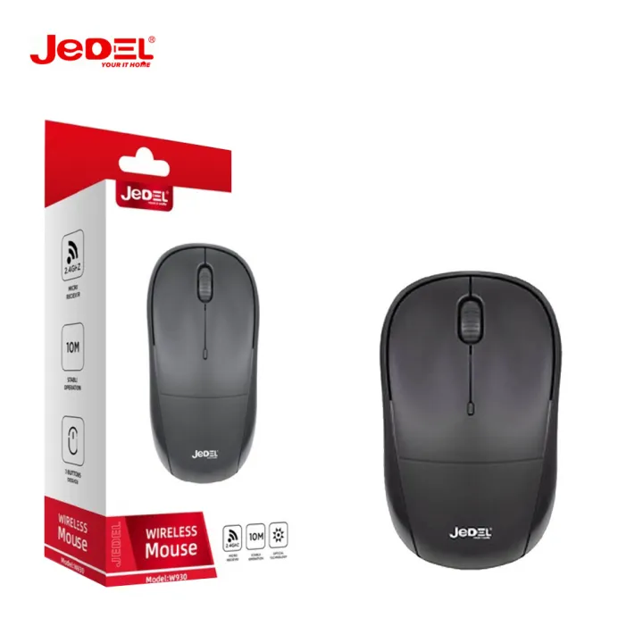 2.4Ghz Wireless Mouse Jedel W930 Bluetooth Mouse 1000dpi Mouse For Pc Note Book Wireless Mouse