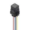 12VDC 40A Waterproof Relay with Harness Socket Wires 5 Pin Relay JD2912-1Z-14VDC 40A 14VDC Automotive Relay. 