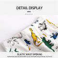 3pcs Boys Underpants Cotton Boxers Cute Cartoon Dinosaurs Printing Underwears For 3-10 Years Old Kids. 